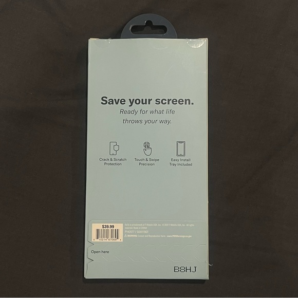 iPhone Tempered Glass Screen Protector - Picture 2 of 2